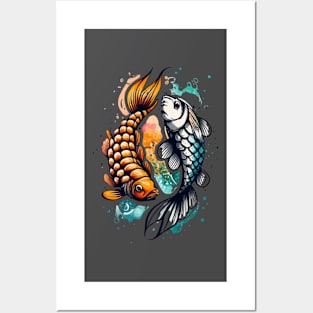 Arowana lucky fish lover Posters and Art